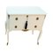 Gustavian Style Commode in White with Brass Details, 1950s, Image 6