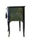Gustavian Style Commode with Art Deco Green & Gold Design, 1950s, Image 8