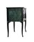 Gustavian Style Commode with Art Deco Green & Gold Design, 1950s, Image 7