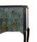 Gustavian Style Commode with Art Deco Green & Gold Design, 1950s 5