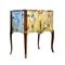 Gustavian Style Commode with Gold Christian Lacroix Design, 1950s 2