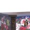 Kommode im Gustavianischen Stil mit floralem Christian Lacroix Design, 1950er 3