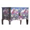 Gustavian Style Commode with Floral Christian Lacroix Design, 1950s, Image 2
