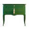 Gustavian Style Commode in Green with Detailing, 1950s, Image 1