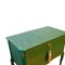 Gustavian Style Commode in Green with Detailing, 1950s, Image 5