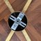 Vintage Brass and Glass Ceiling Light, 1980s 7