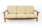 Teak Model GE 290 3-Seater Sofa by Hans J. Wegner for Getama, Image 1