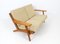 Teak GE 290 2-Seater Sofa by Hans J. Wegner for Getama 2