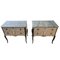 Gustavian Commodes with Marble Slab, 1950s, Set of 2 3