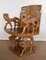Carved Mahogany Chair, 1950s, Image 11