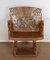Carved Mahogany Chair, 1950s 20