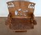 Carved Mahogany Chair, 1950s, Image 8