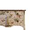 Gustavian Style Commode in Cream with Hummingbird Pattern, 1950s 5