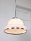 Mid-Century Opaline & Chrome Pendant Lamp 2