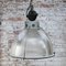 Vintage Industrial Clear Glass Pendant Light from Holophane, Image 7
