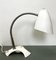 Mid-Century White Shrink Varnish Table Lamp, 1950s 1