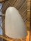 Mid-Century White Shrink Varnish Table Lamp, 1950s 5