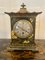 Antique Victorian Chinoiserie Decorated Mantle Clock by Japy Fréres, 1890s 1