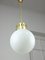 Mid-Century Modern Opaline Pendant Lamp, Image 8