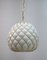 Modern White & Brass Pendant Lamp from Fontana Arte, 1990 3