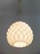 Modern White & Brass Pendant Lamp from Fontana Arte, 1990, Image 2