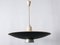 Mid-Century Modern 4-Flamed Dd 39 Pendant Lamp from Philips, Netherlands, 1950s, Image 9