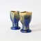 Small Drip Glaze Vases from Faiencerie Thulin, Set of 2 3