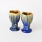 Small Drip Glaze Vases from Faiencerie Thulin, Set of 2 4