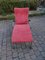 Italian Postmodern Pink Lounge Chair by Bonald for Goraco, 1980s 7