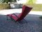 Italian Postmodern Pink Lounge Chair by Bonald for Goraco, 1980s 10