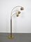 Italian Brass Arc Lamp, 1960s 5