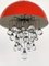 Space Age Jelly Fish Pendant Light, 1980s, Image 11