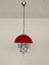 Space Age Jelly Fish Pendant Light, 1980s 7