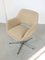 Mid-Century Beige Fabric Swivel Chair from Stol 2
