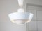 Vintage White Bauhaus Ceiling Lamp, Image 2