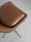 Sedia girevole Mid-Century in similpelle marrone di Stol, Immagine 14