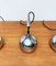 Mid-Century Swedish Chrome Pendant Lights by Hans-Agne Jakobsson for Hans-Agne Jakobsson AB, Markaryd, 1960s, Set of 4 10