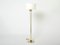 Modernist Acrylic Glass Brass Floor Lamp by Jacques Adnet, 1950s, Image 1