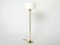 Modernist Acrylic Glass Brass Floor Lamp by Jacques Adnet, 1950s 7