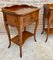French Bedside Tables with a Drawer, 1900s, Set of 2 6