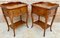 French Bedside Tables with a Drawer, 1900s, Set of 2 2