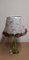 Belgische Vintage Kristallglas Tischlampe von Val St Lambert 5