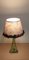 Belgische Vintage Kristallglas Tischlampe von Val St Lambert 8