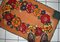 Tapis Vintage en Laine Orange, 1940s 8