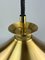 Brass Ceiling Lamp from Frandsen, 1970s 7