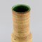 Italian Studio Ceramicist Cylindrical Vase in Glazed Stoneware 4
