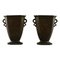 Mid-Century Metal Vases from Disko, 1930s, Set of 2 1