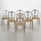 Gustavian Style Dining Chairs, Early 20th Century, Set of 6 1