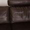 Brown Leather 3-Seater Sofa from Erpo Santana 6