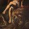 Italian Artist, Daniel in the Lions' Den, 19th Century, Oil on Board 4